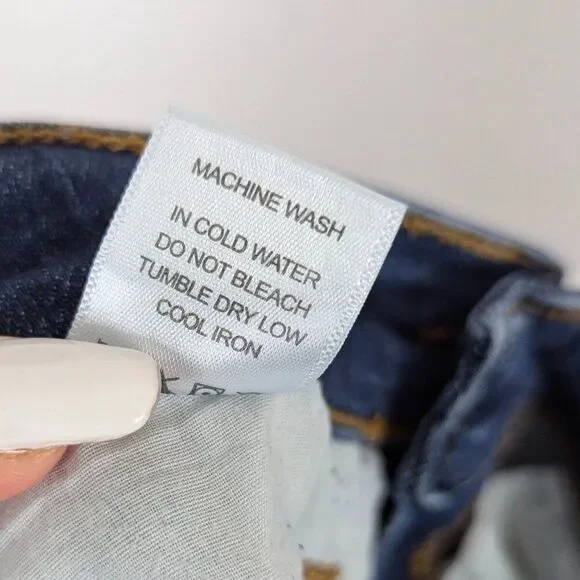 Judy Blue | Dark Wash Straight Leg Denim Jeans Size 3/26 - Picture 9 of 9